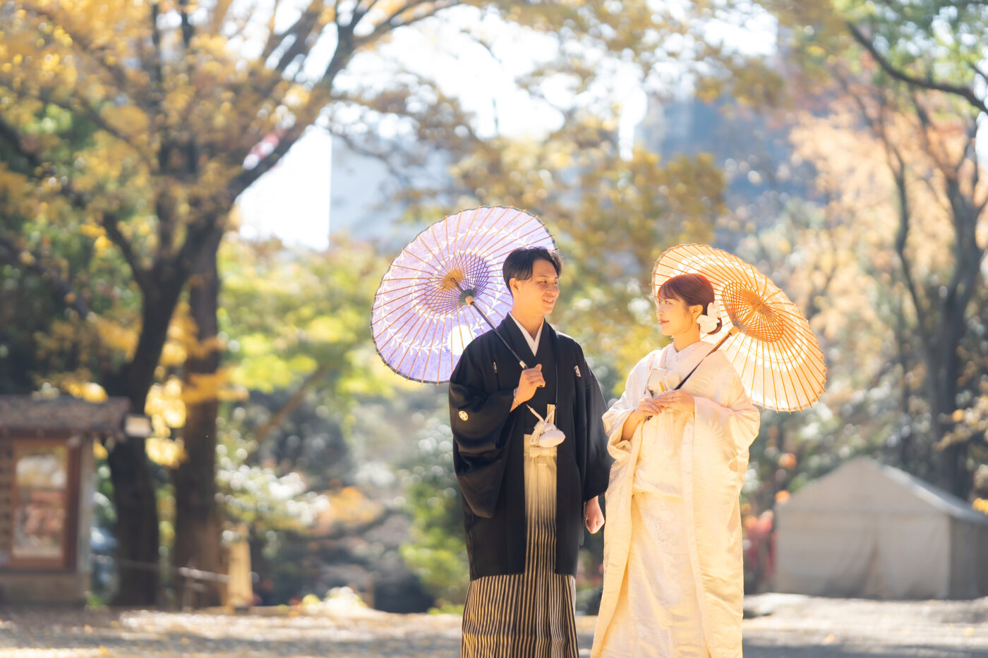 神社神前式 和装婚